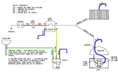 wiring diagram  lightforce driving lights