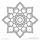 Einfache Mandalas Malvorlagen Ausdrucken Malvorlage Einfaches Abstrakte Florale Formen sketch template