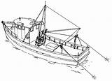 Boat Fishing Disciples Designlooter sketch template