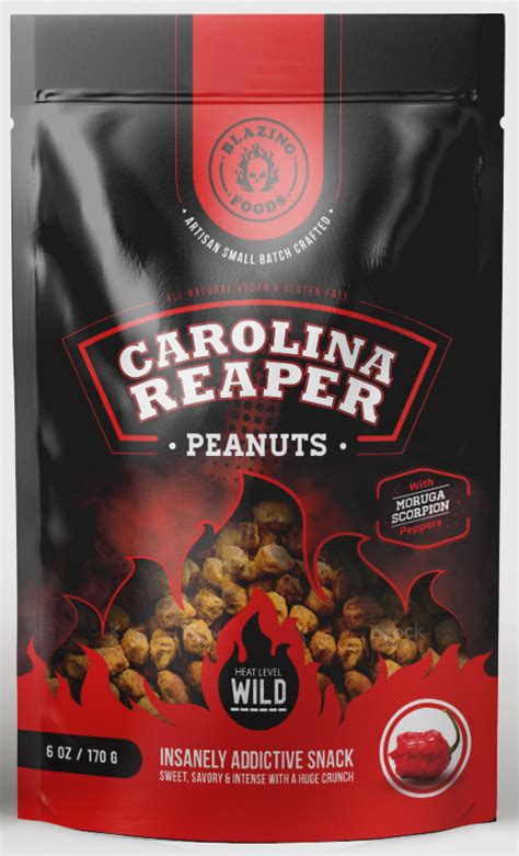 carolina reaper peanuts death nuts