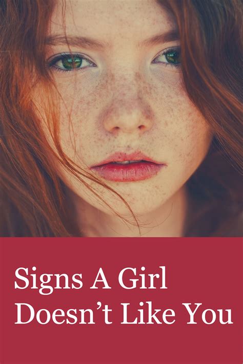 Signs A Girl Doesn’t Like You My Blog