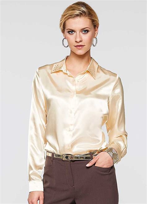 multiple ways of wearing a satin blouse carey fashion