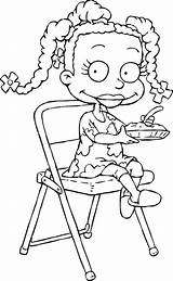 Rugrats Coloring Pages Printable Susie Sheets Kids Chucky Colouring Color Cartoon Book Fun Kwanzaa Votes Templates Rugrat Choose Board Popular sketch template
