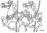 Merry Round Go Christmas Coloring Pages Say Getcolorings Colo Color Getdrawings sketch template