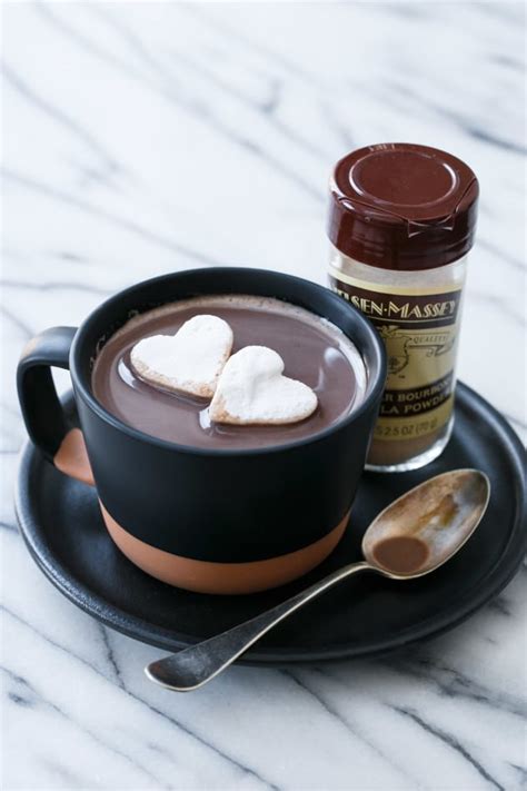 salted vanilla hot chocolate food fanatic