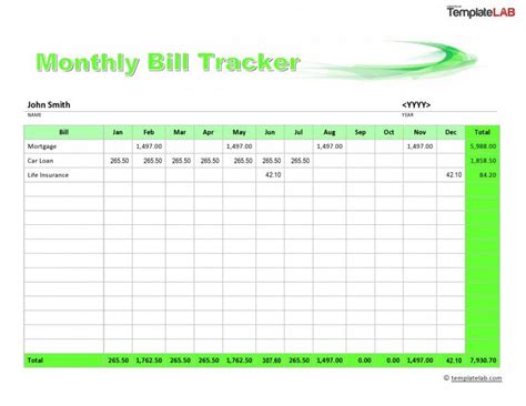 monthly bill tracker  bill pay checklist paying bills bills