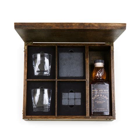 whiskey box gift set picnictime permanent store touch  modern