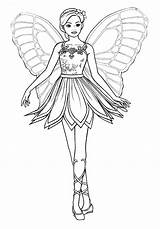 Barbie Coloring Pages Princess Colouring Printable Color Print Colour Sheets Printables Kids Doll Fairy Coloriage Fairies Rainbow Beauty Book Malvorlagen sketch template