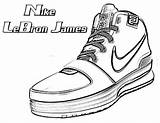 Lebron Coloring James Shoes Pages Nike Drawing Shoe Printable Kd Drawings Cool Basketball Color Getdrawings Getcolorings Kids Template Sketch Ja sketch template
