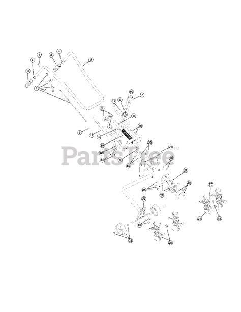 bolens bl    bolens tiller  boom  cultivator