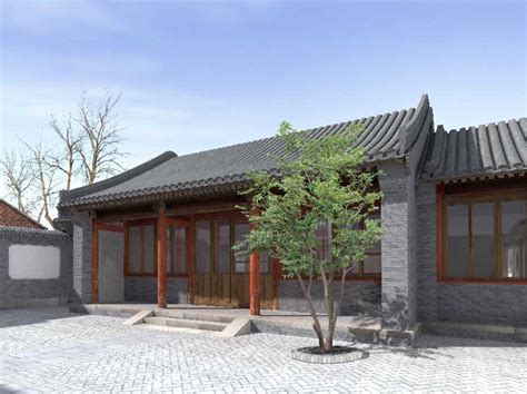 beijing caiguo qiang courtyard house china  architect