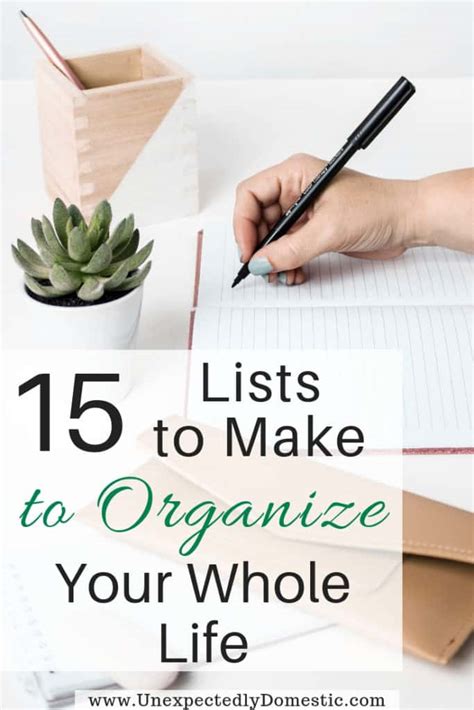 organize  life   notebook  lists    stay