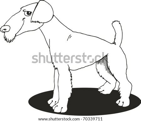 airedale cartoon stock  images pictures shutterstock