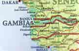 Billedresultat for Gambia geografi. størrelse: 162 x 106. Kilde: nl.dreamstime.com