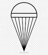 Parachute Pinclipart sketch template