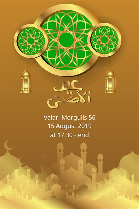 poster modern design eid mubarak template  vector art  vecteezy