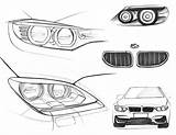 Headlight Headlights Automotriz sketch template