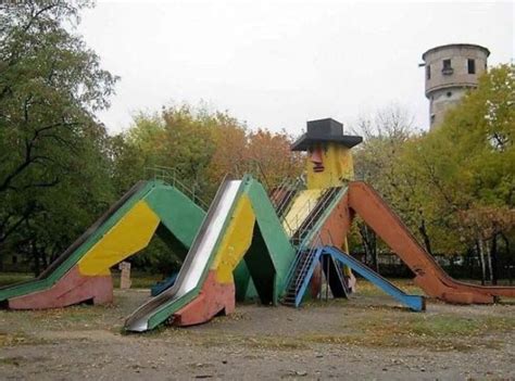 These Depressing Playgrounds Really Set The Tone For