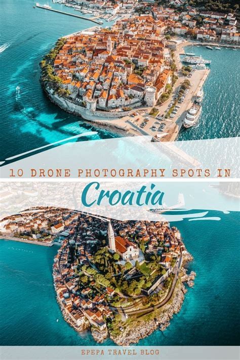 top  drone photography locations  croatia