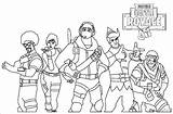 Fortnite Coloring Pages Battle Royale Printable Raven Drift Ice King Night Characters Squade Season Kids Skins Sheets Bomber Cool Brite sketch template