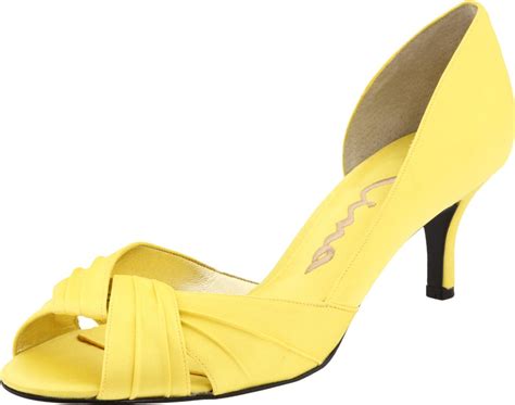 dresses yellow shoes  wedding