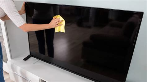 safe  effective ways  clean  led tv screen steps