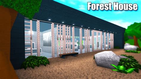 single bedroom forest house roblox bloxburg  youtube