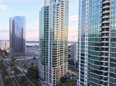 part  top luxury high rise condo buildings downtown san diego
