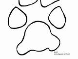 Paw Coloring Dog Getcolorings Pages Pag Getdrawings sketch template