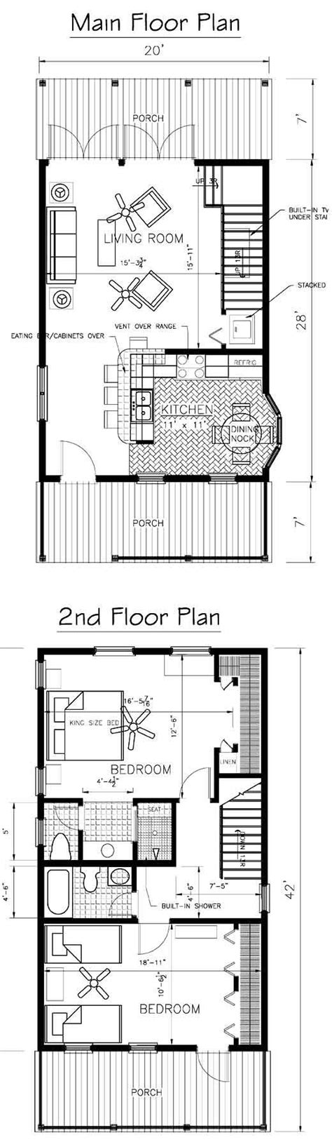 images  simple floor plans  pinterest small homes small cabins  small houses