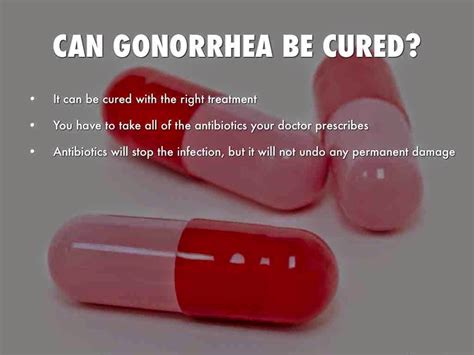 Gonorrhea Treatment ~ Infectious Diseases