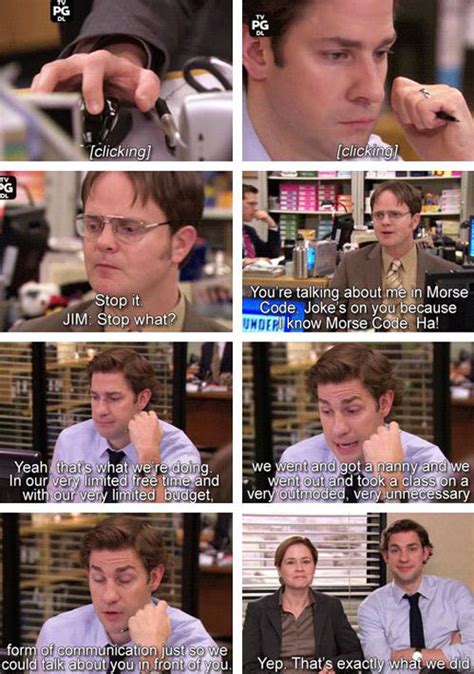 i miss this dwight s endless torture…