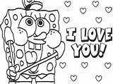 Coloring Spongebob Pages Valentines Boyfriend Girlfriend Gangster Pdf Birthday Printable Getcolorings Print Gangsta Color sketch template