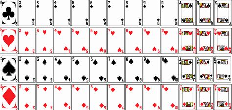 printable playing cards template