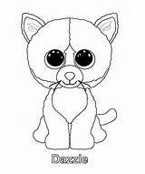 Beanie Coloring Boo Pages Ty Boos Baby Printable Cat Print Kids Babies Colouring Batman Party Sheets Penguin Dog Beannie Slush sketch template