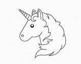 Unicorn Template sketch template