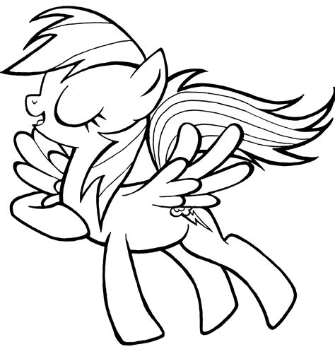 pony coloring pages  girls print