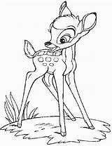 Coloring Bambi Pages Comments sketch template