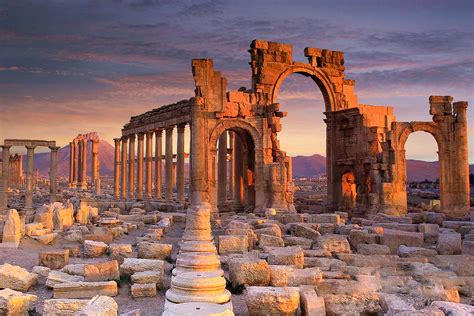 cares   ancient ruins  palmyra syria