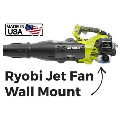 wall mount  ryobi gas jet fan leaf blower  mph  cfm etsy