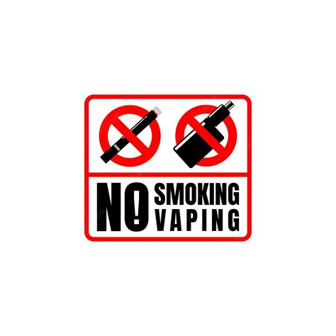 premium vector  smoking vaping sign prohibition sign vector