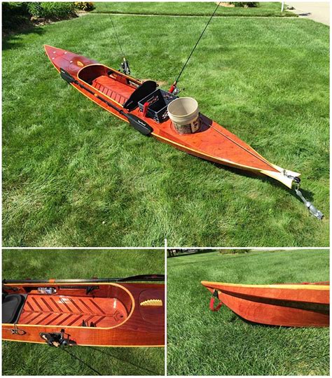 Sea Island Sport Wooden Sit On Top Kayak That You Can Build Wooden