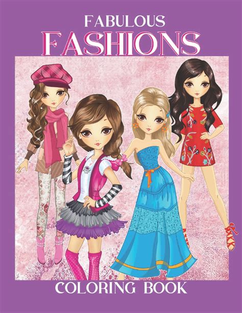 Buy Fabulous Fashions Coloring Book 65 Fashions To Color And Design