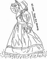 Coloring Pages Historical Fashion sketch template