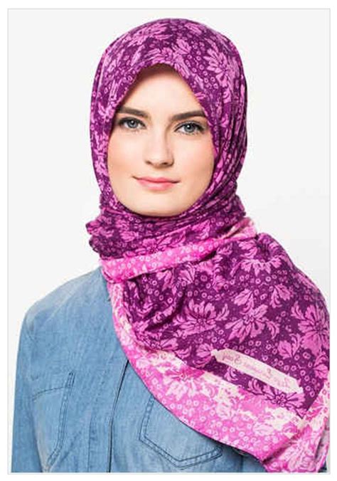 contoh model hijab modern zoya terbaru