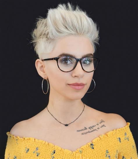 what are the best short hairstyles to wear with glasses hair adviser