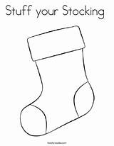 Coloring Stocking Pages Stuff Noodle Printable Twisty Favorites Login Add Getdrawings Print Twistynoodle sketch template