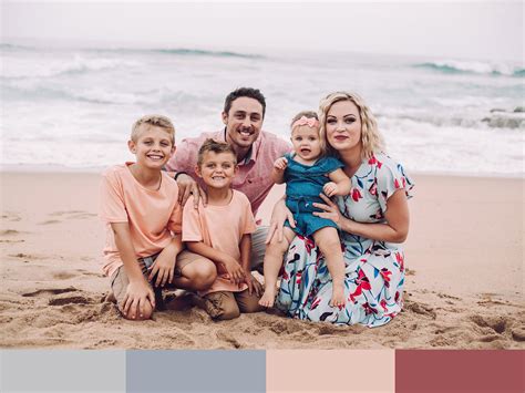 top  colour palettes  wear  family beach sessions family beach pictures beach