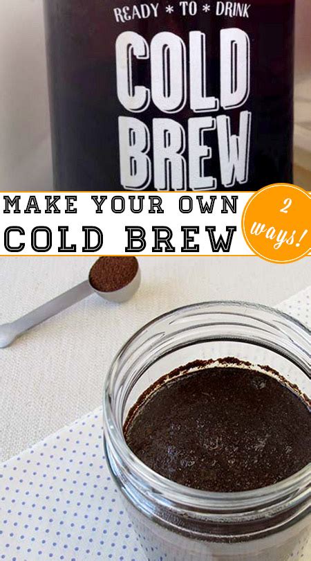 How To Make Cold Brew Iced Coffee 2 Ways Eat Drink Better