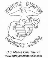 Marines Marine Coloring Stencil Corps Logo Stencils Emblem Printable Clipart Usmc Pumpkin 39kb 1200 Clip Wood Choose Board Patterns Silhouette sketch template